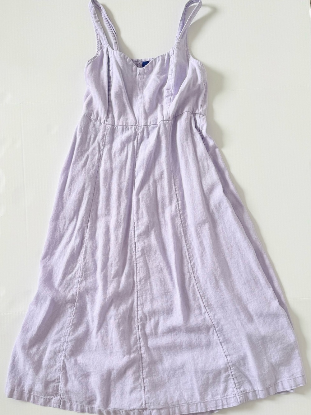 Old Navy Lavender Linen-Blend Sundress